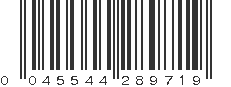 UPC 045544289719