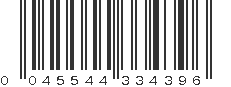 UPC 045544334396