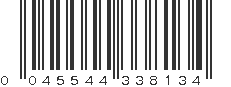 UPC 045544338134