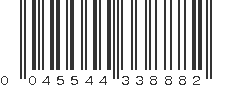 UPC 045544338882