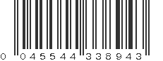 UPC 045544338943