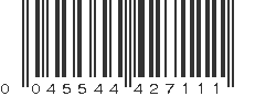 UPC 045544427111