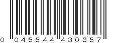 UPC 045544430357