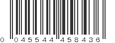 UPC 045544458436