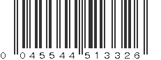 UPC 045544513326