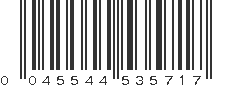 UPC 045544535717