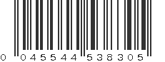 UPC 045544538305