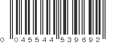 UPC 045544539692