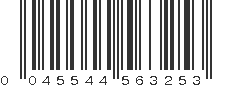 UPC 045544563253