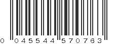 UPC 045544570763