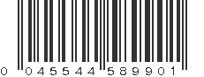 UPC 045544589901