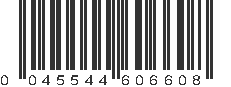 UPC 045544606608