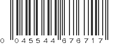 UPC 045544676717