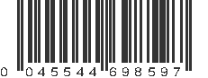 UPC 045544698597