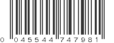 UPC 045544747981