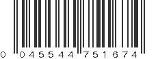 UPC 045544751674