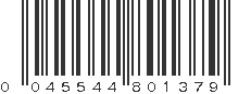 UPC 045544801379