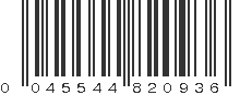 UPC 045544820936