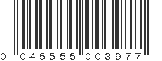 UPC 045555003977