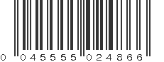 UPC 045555024866