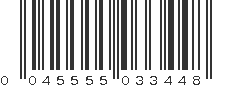 UPC 045555033448