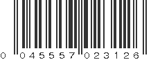 UPC 045557023126