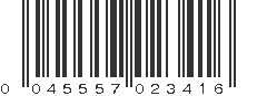 UPC 045557023416