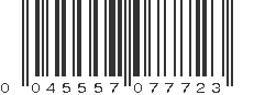 UPC 045557077723