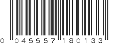 UPC 045557180133