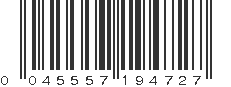 UPC 045557194727