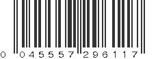 UPC 045557296117