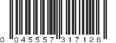 UPC 045557317126