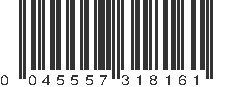 UPC 045557318161