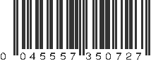 UPC 045557350727