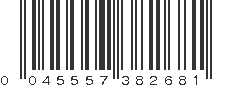 UPC 045557382681