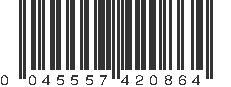 UPC 045557420864