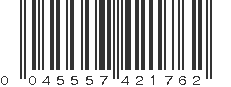 UPC 045557421762