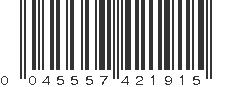 UPC 045557421915