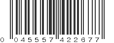 UPC 045557422677