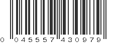 UPC 045557430979