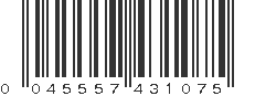 UPC 045557431075