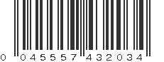 UPC 045557432034