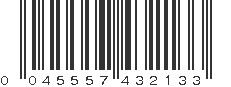 UPC 045557432133