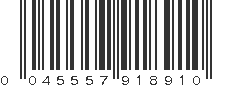 UPC 045557918910