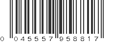 UPC 045557958817