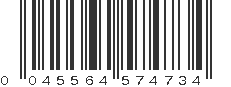 UPC 045564574734