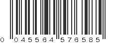 UPC 045564576585