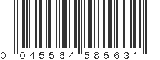 UPC 045564585631