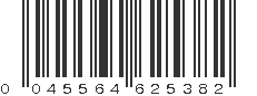 UPC 045564625382