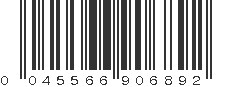 UPC 045566906892